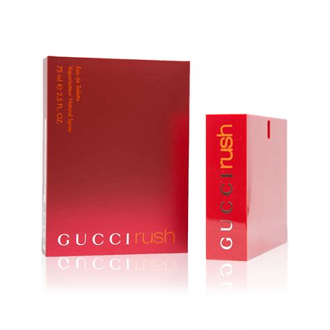 gucci perfume red lid|Gucci rush 75ml best price.